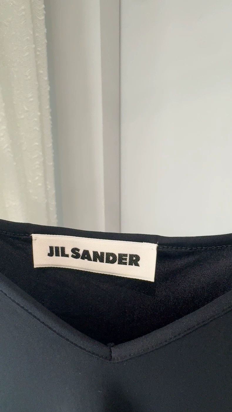 Jil Sander Jil Sander Black Thin Strap Dress Size XS / US 0-2 / IT 36-38 - 4 Thumbnail