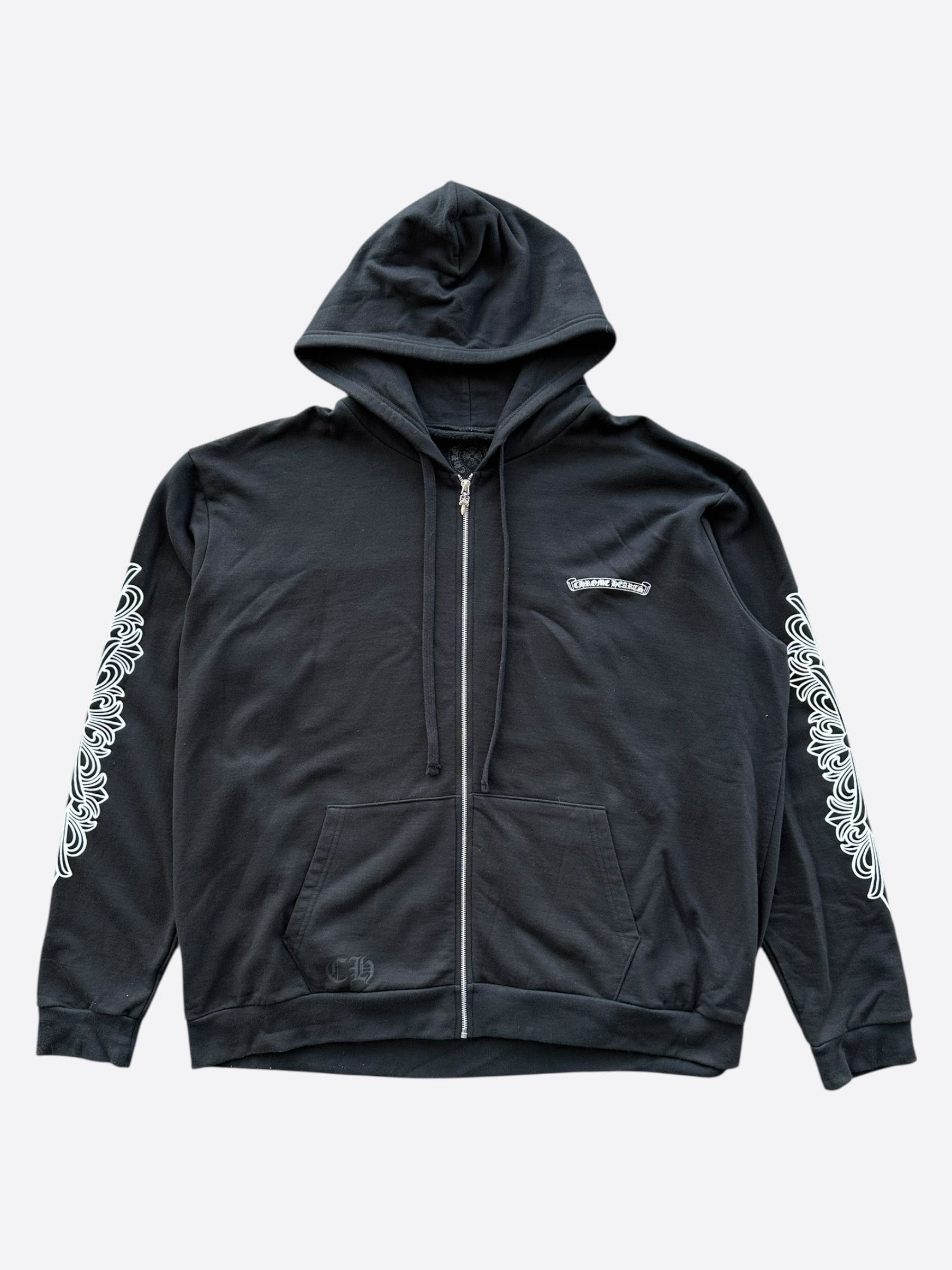 CHROME HEARTS★ラスベガス限定★Horseshoe Zip Up Hoodie Chrome Hearts Las Vegas Horseshoe Back Zip Hoodie - SRM
