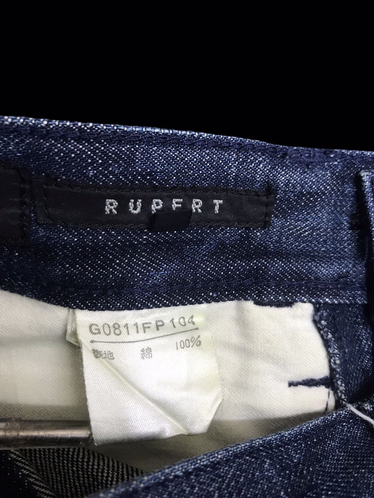 Japanese Brand 💥ARCHIVAL💥EDGE RUPERT ARTISANAL FULL DIAMOND DENIM F159 Size US 27 - 15 Thumbnail