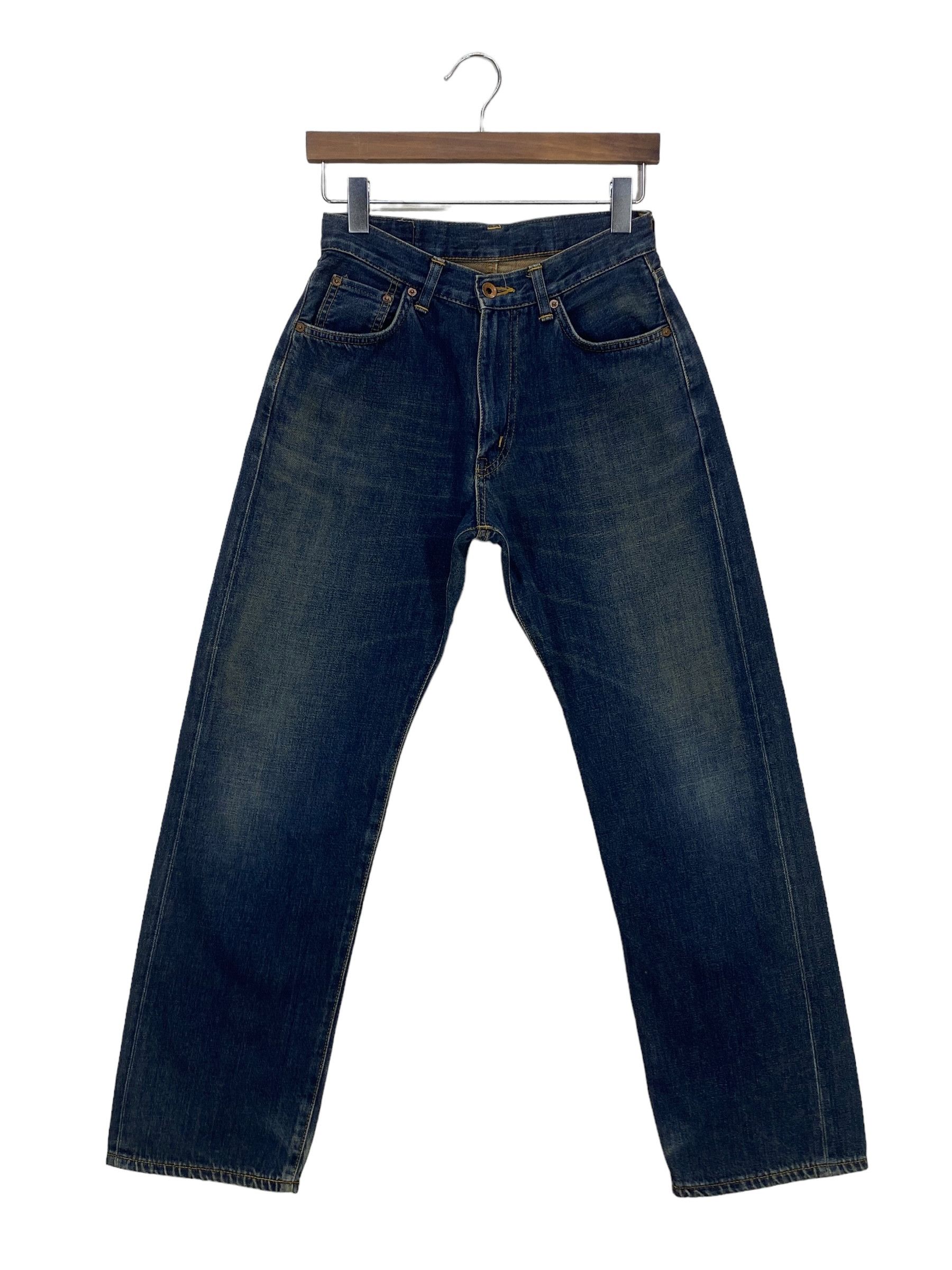 Edwin × Vintage Edwin Selvedge Denim Jeans Distressed Selvedge Pants Japan Size US 29 - 2 Thumbnail
