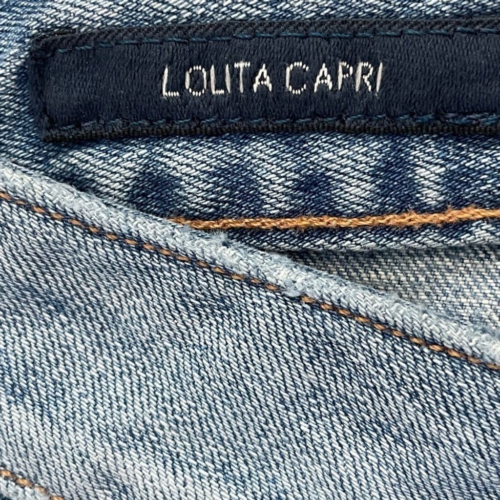 Lucky Brand LUCKY BRAND Lolita Capri Blue Jean Women’s Size 4/27. Size 27" / US 4 / IT 40 - 8 Thumbnail
