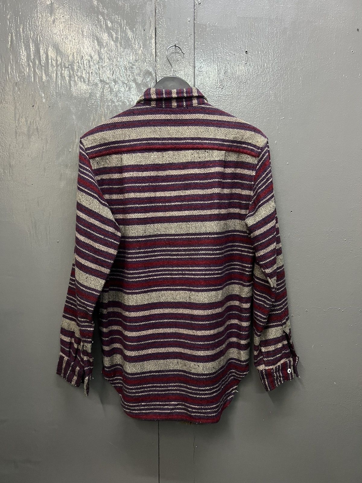 Vintage Vintage Mola Stripe Flannel Size US M / EU 48-50 / 2 - 4 Thumbnail
