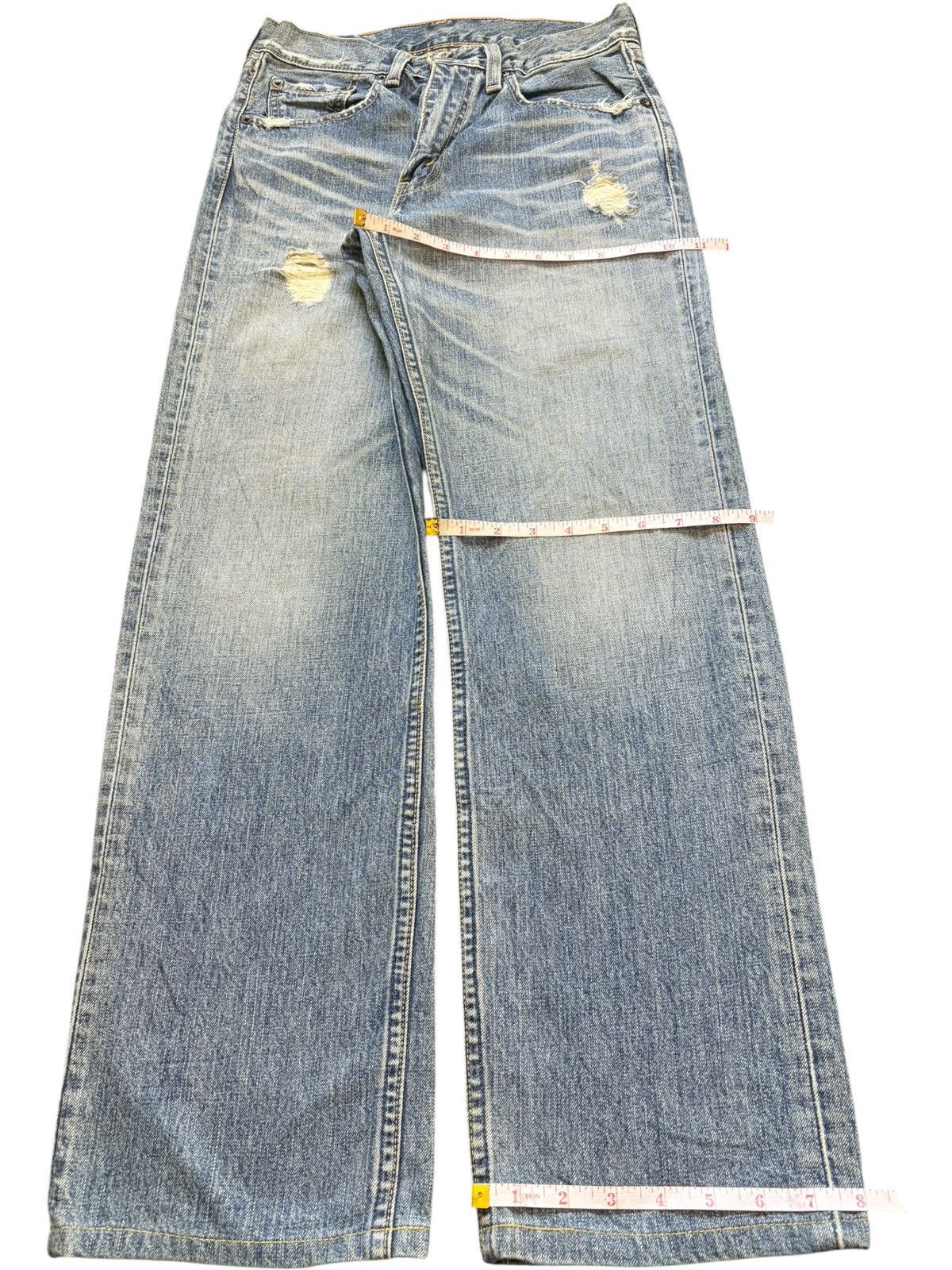 Levi's Vintage 90s Levis 502 Faded Wash Distressed Jeans Size US 27 - 8 Thumbnail