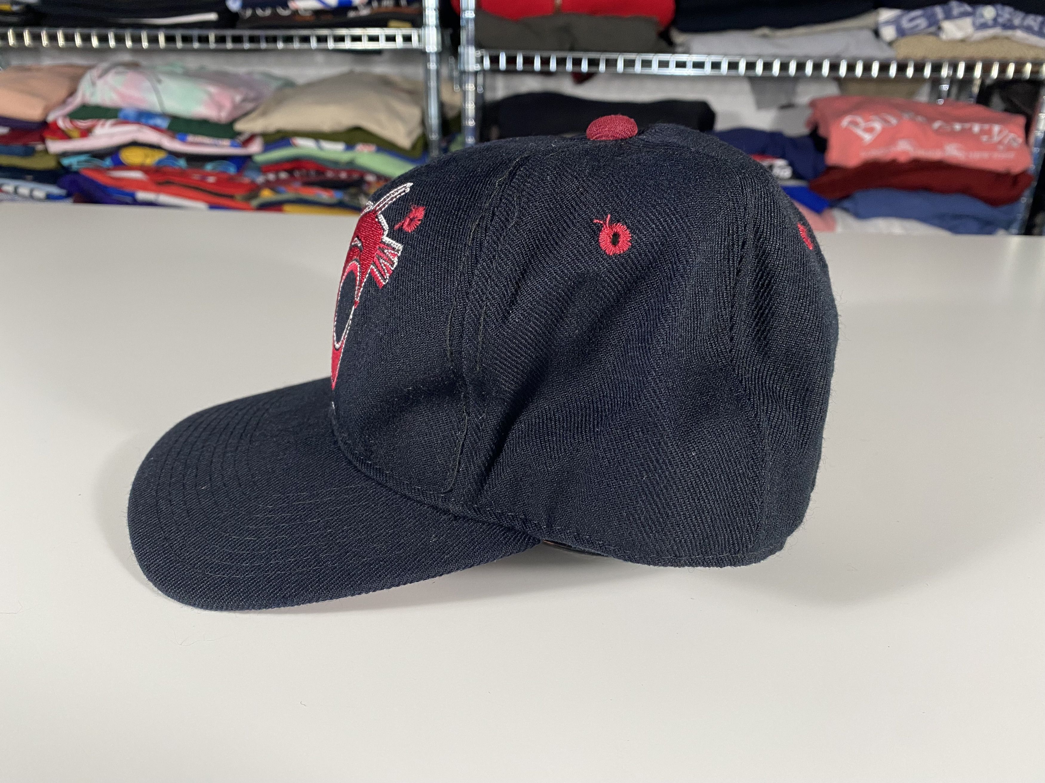 NCAA Vintage 90s Zephyr Washington State Cougars 7 1/8 Fitted Hat Size ONE SIZE - 3 Thumbnail