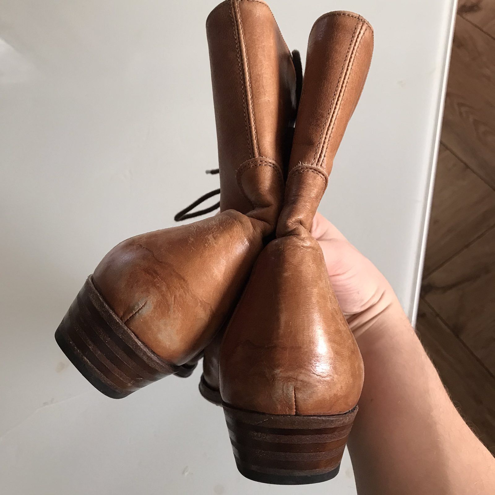 Cowboy Equipment Vintage Cyber Sendra Cowboy western leather boots Sz 42 Size US 9 / EU 42 - 6 Thumbnail