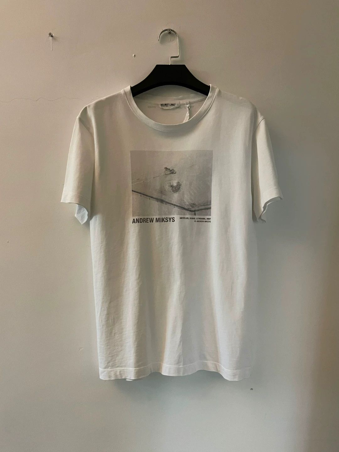 Helmut Lang Walter Pfeiffer Artist Series Tee | Grailed