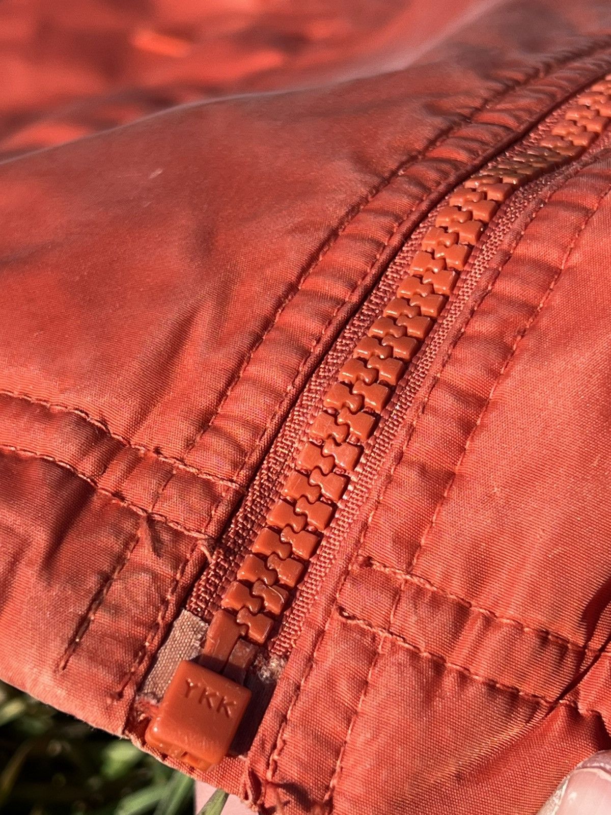 Adidas Vintage Adidas Windbreaker Jacket – Burnt Orange Size S / US 4 / IT 40 - 5 Thumbnail