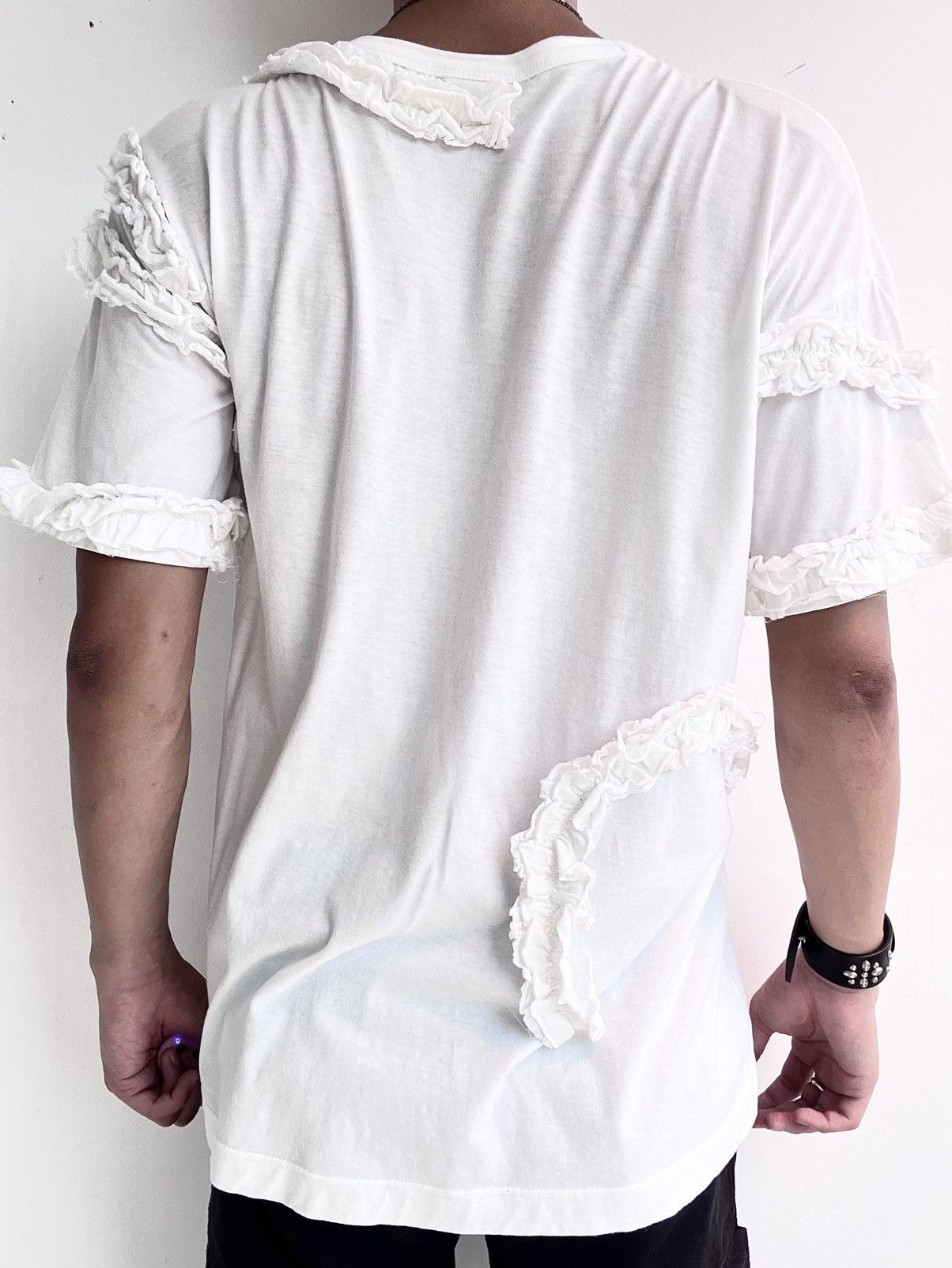 Dries Van Noten Dries Van Noten Ruffle T-shirt Size US L / EU 52-54 / 3 - 3 Thumbnail