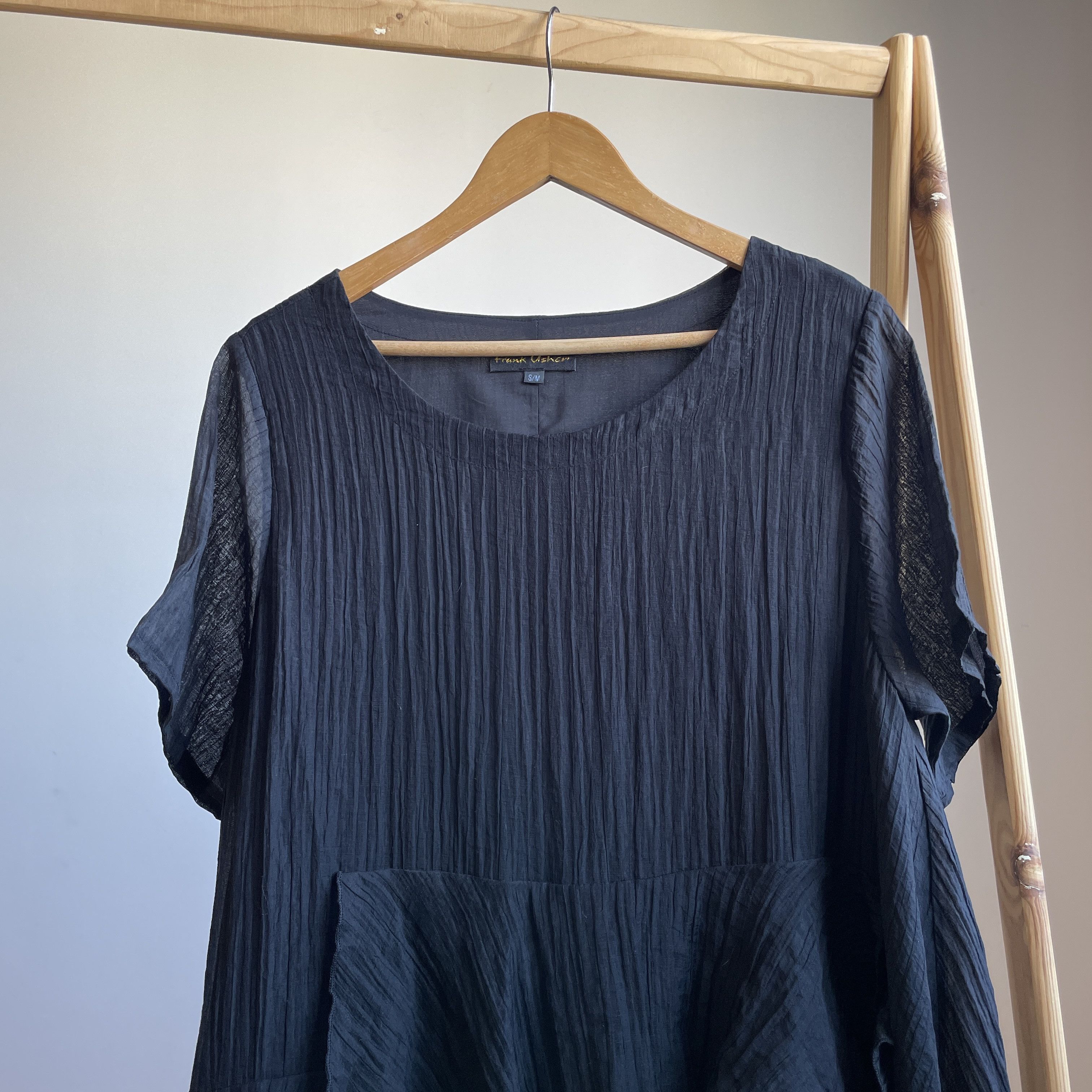 Other Frank Usher Lagenlook Layered Pleated Top Size S/M Size M / US 6-8 / IT 42-44 - 3 Thumbnail