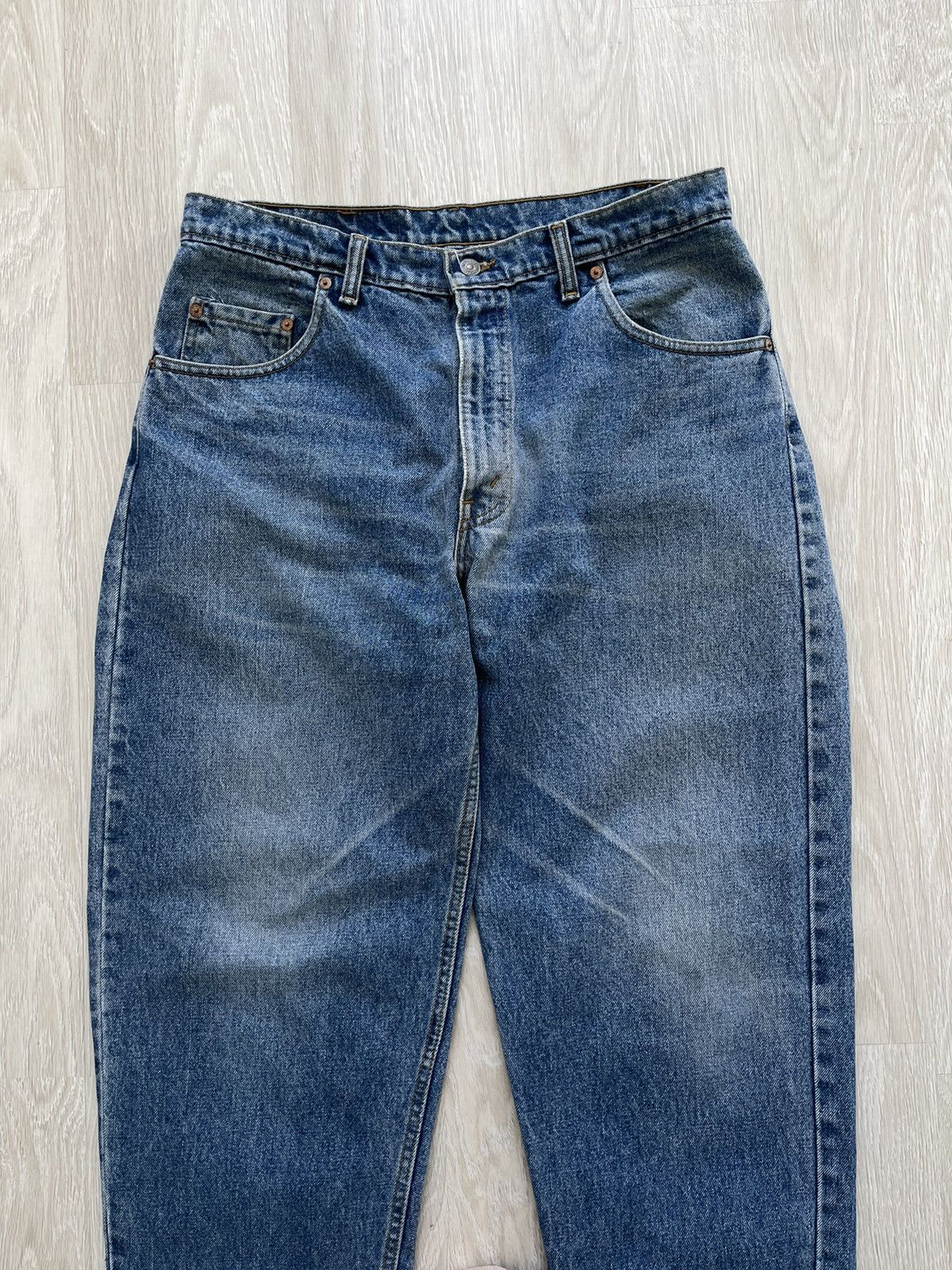 Levi's Vintage Levi's 560 Loose Fit Tapered Leg Wide Baggy Jeans Size US 36 / EU 52 - 2 Thumbnail