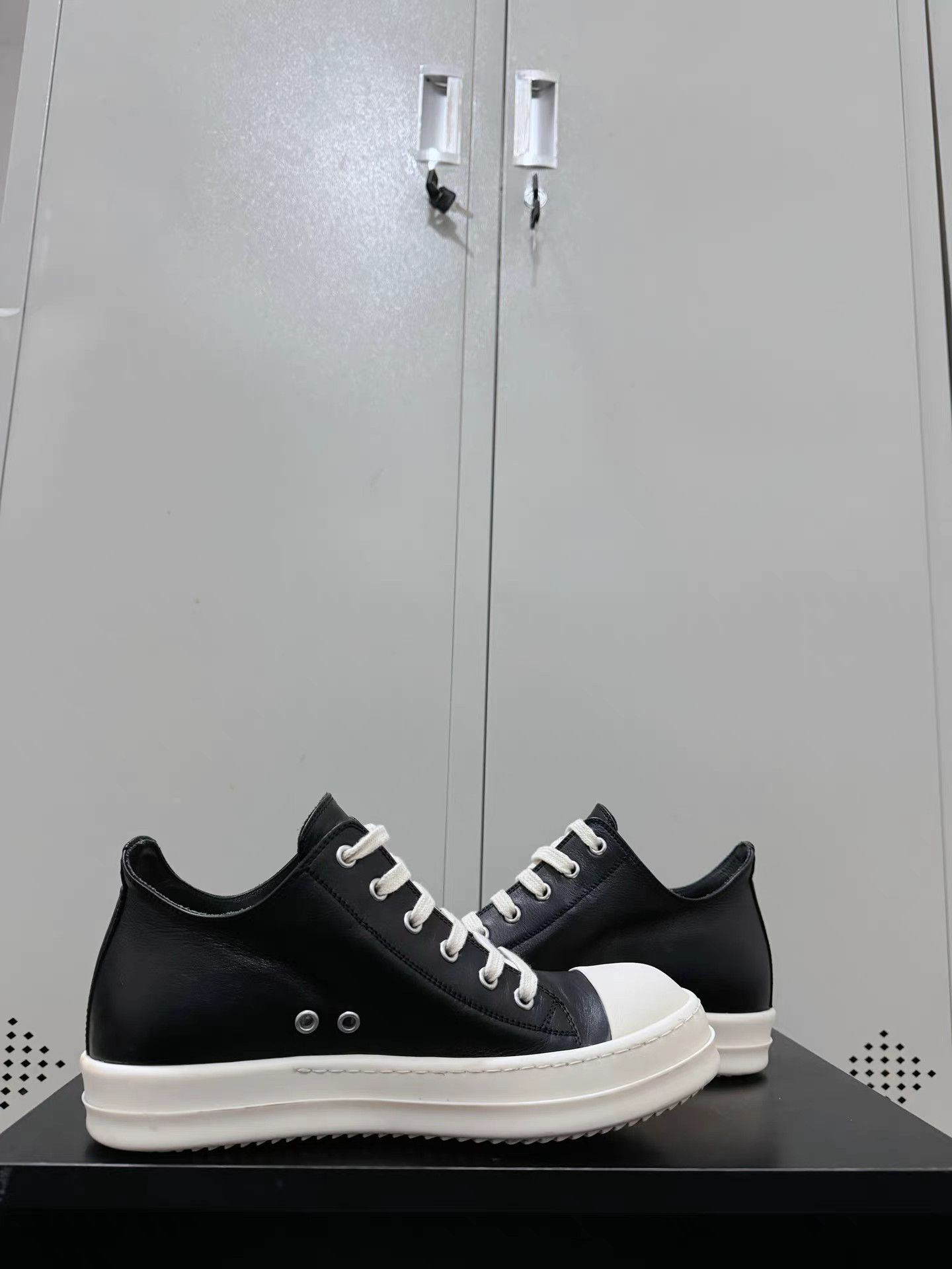 Rick Owens Rick Owens leather Converse high-top sneakers Size US 6 / EU 39 - 6 Thumbnail