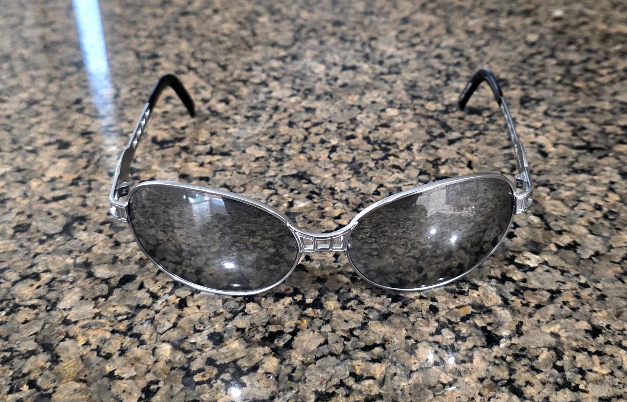 Jean Paul Gaultier Jean Paul Gaultier JPG Silver Color Mirrored Lenses Size ONE SIZE - 3 Thumbnail