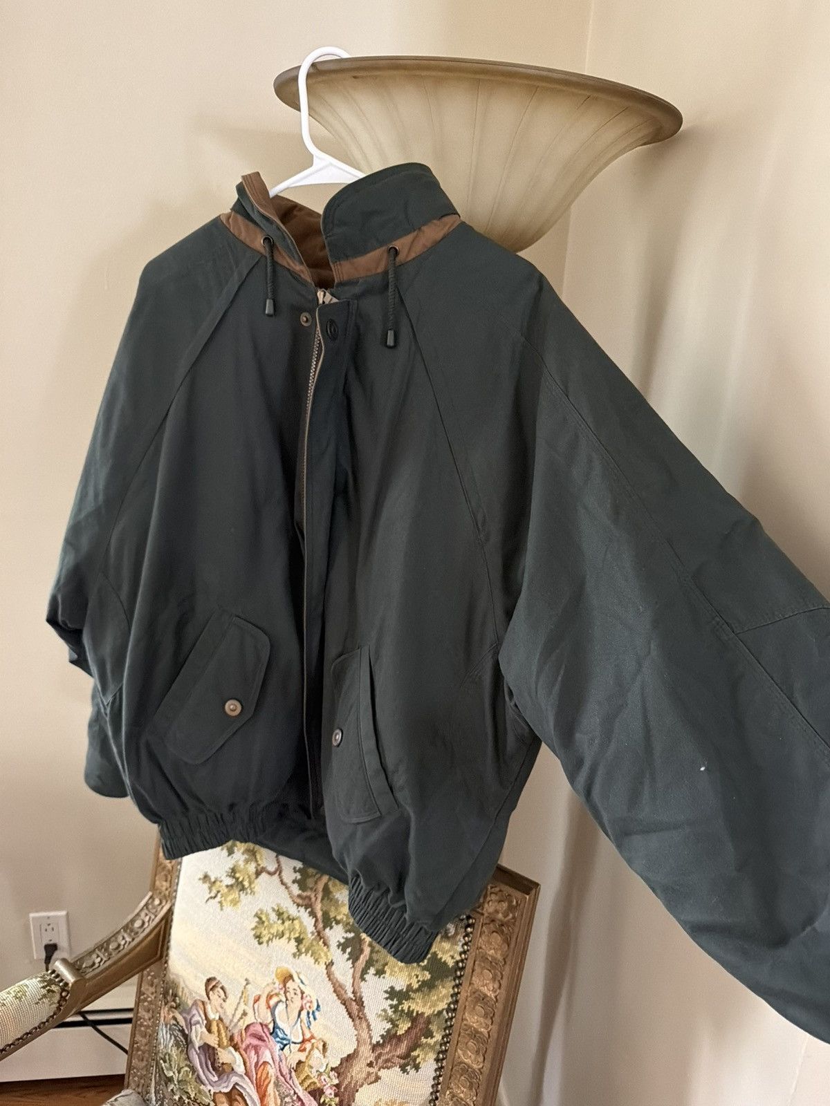 London Fog Towne from London fog green bomber jacket size L Size US L / EU 52-54 / 3 - 3 Thumbnail