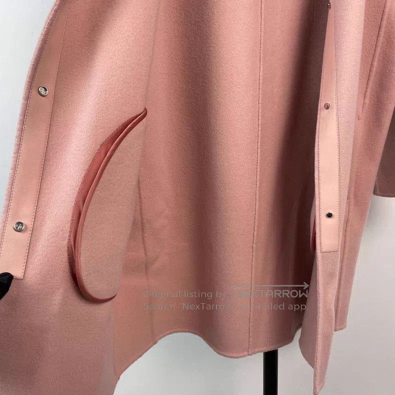 Loro Piana Loro Piana Pink Cashmere Overcoat Size S / US 4 / IT 40 - 3 Thumbnail