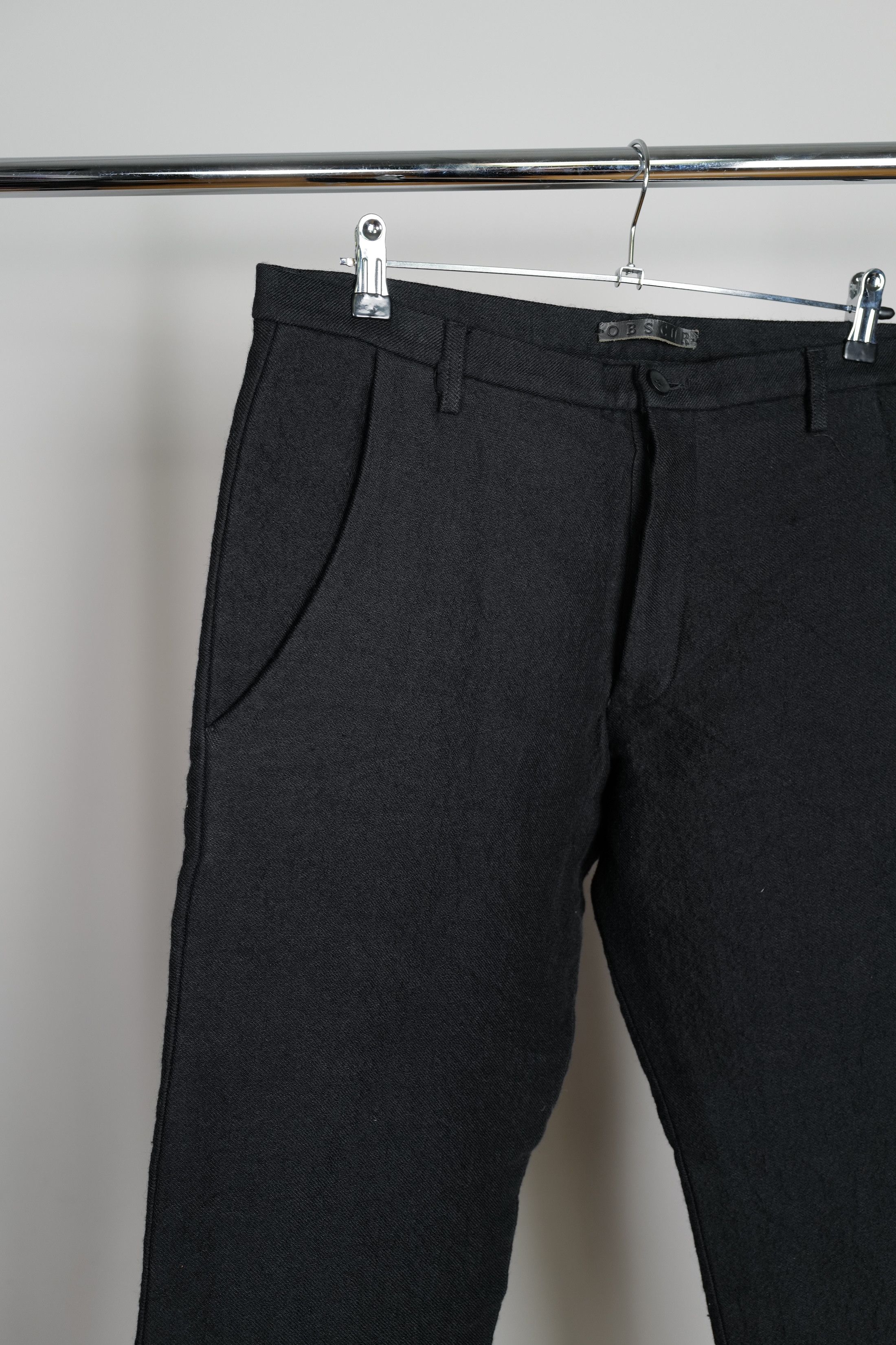 Obscur OBSCUR LTD cropped wool pants Size US 34 / EU 50 - 3 Thumbnail