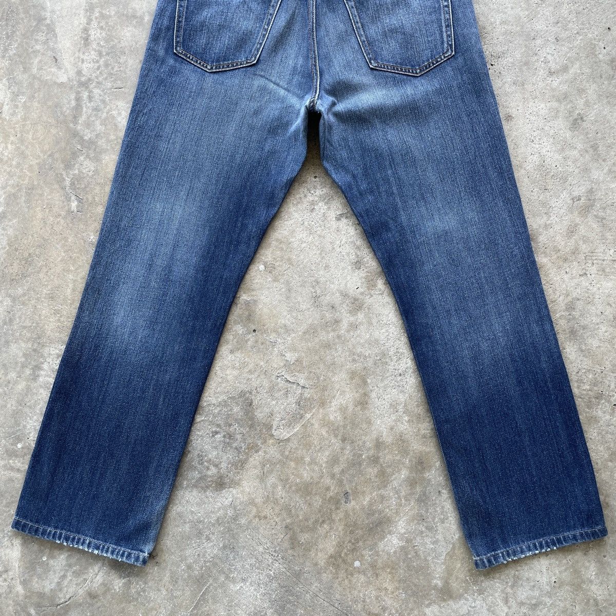 Japanese Brand × Jean W32x28.5💥 Vintage Japanese Brand Faded Denim Jeans Pants Size US 32 / EU 48 - 10 Thumbnail
