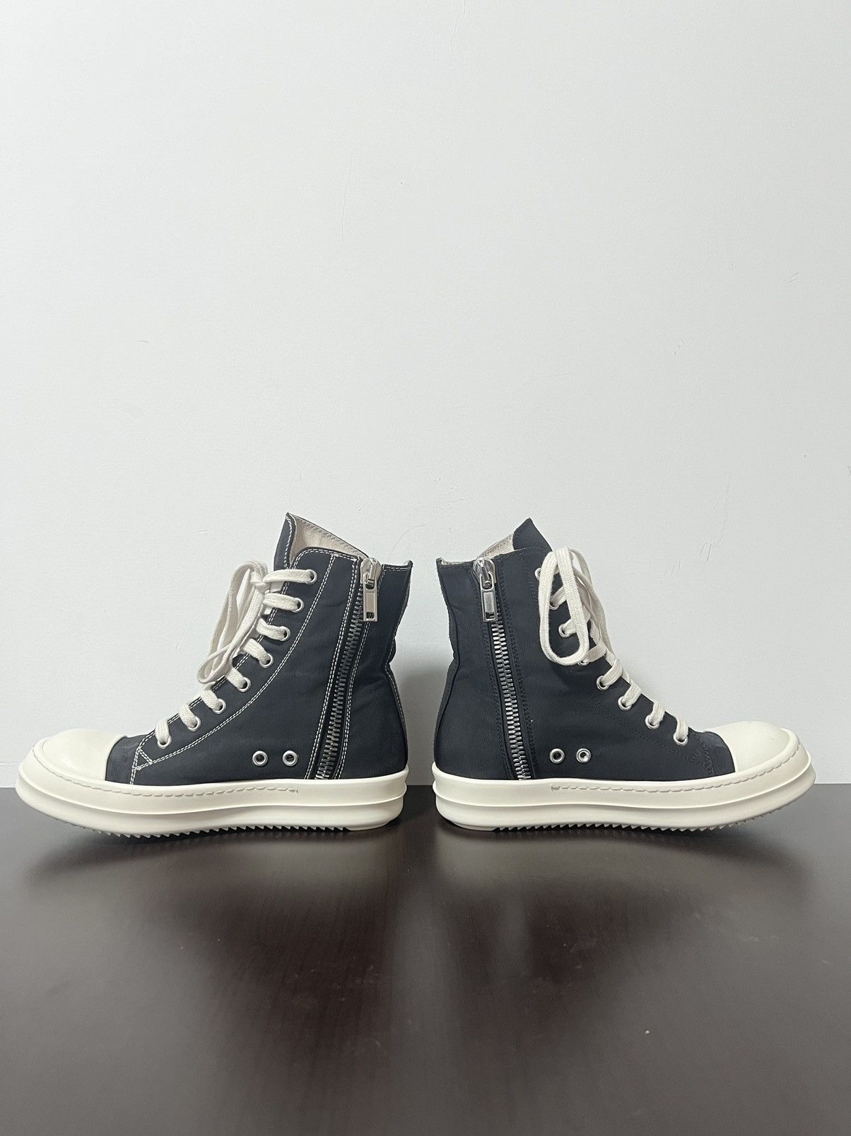 Rick Owens Drkshdw Rick owens ss19 ramones high top sneakers sz35.5 Size US 5.5 / IT 35.5 - 7 Thumbnail