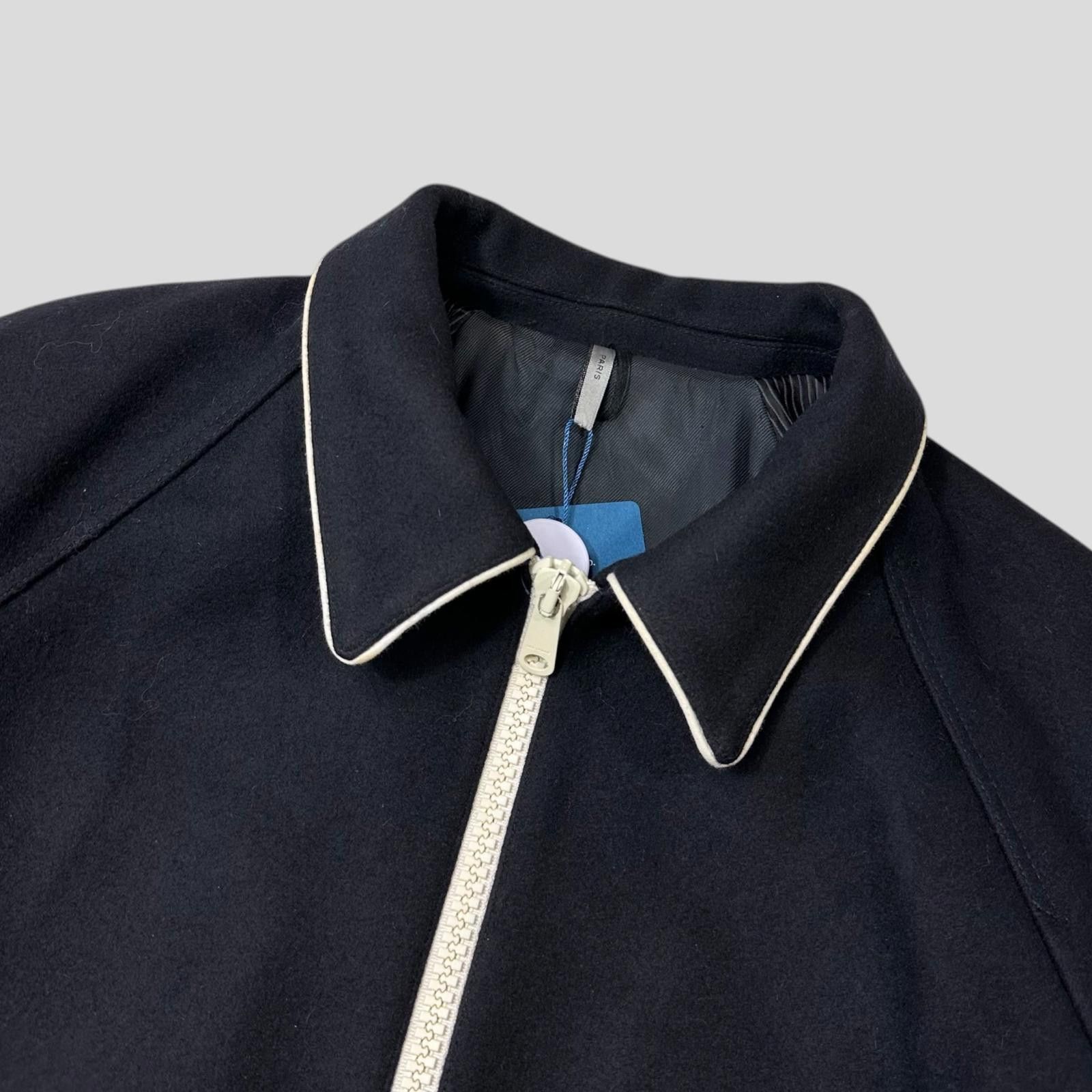 Dior Dior AW05 Hedi Slimane Contrast Pipe Wool Varsity Jacket 52 Size US M / EU 48-50 / 2 - 3 Thumbnail