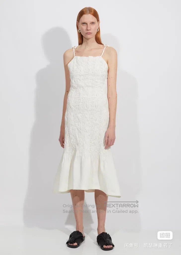 Jil Sander Jil Sander size 34 Pleated Tencel dress Size S / US 4 / IT 40 - 8 Thumbnail