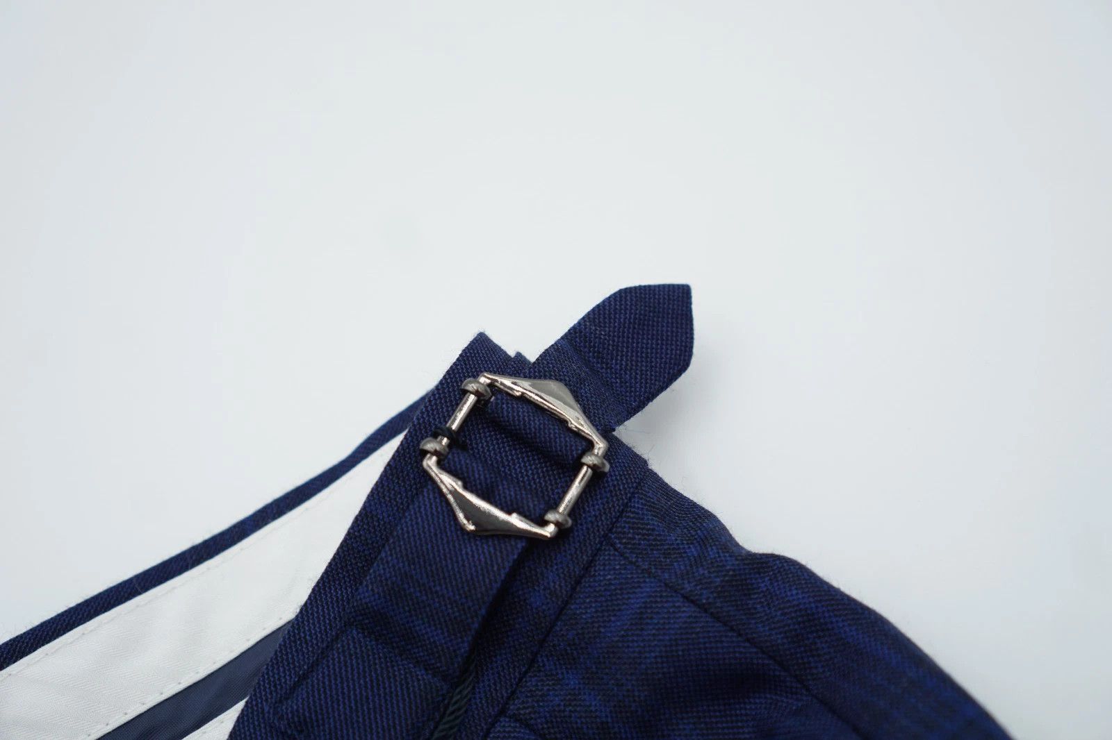 Suitsupply Men Suitsupply Pants La Spalla Navy Wool Silk & Linen US38 Size 38R - 4 Thumbnail