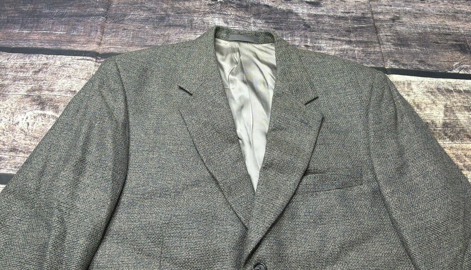 Givenchy Givenchy Monsieur Blazer Jacket Men's 42L Worsted Wool Silk Size 42R - 5 Thumbnail