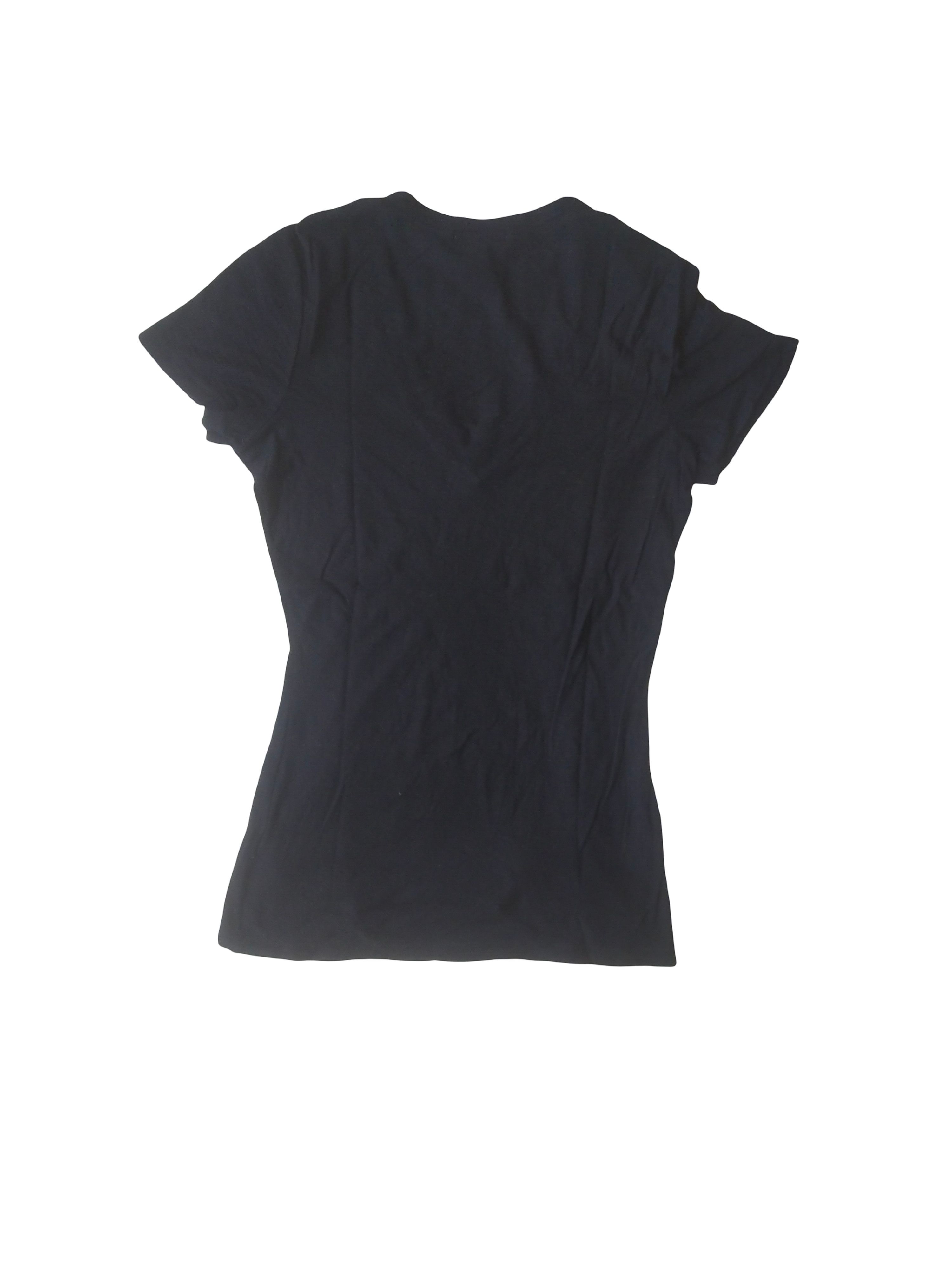 James Perse James Perse Standard Black V-Neck T-Shirt Made in USA Size S / US 4 / IT 40 - 4 Thumbnail