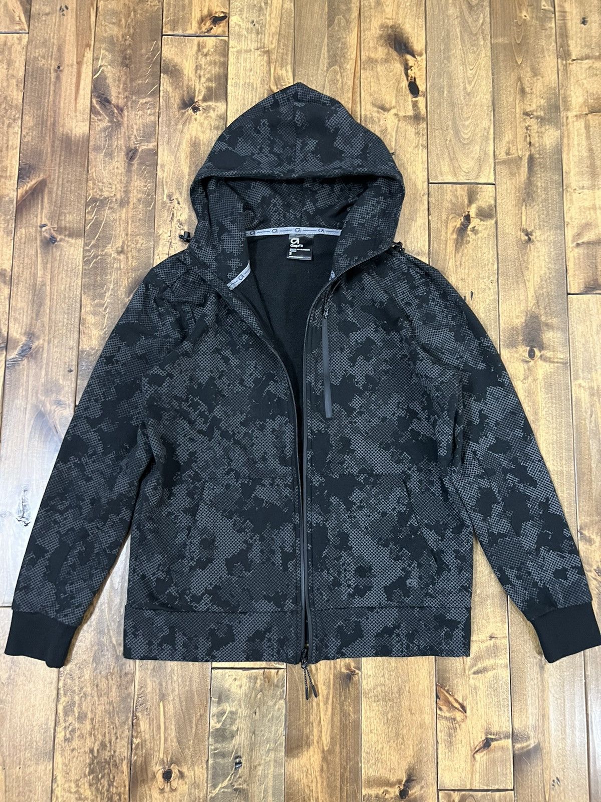 Gap GapFit All-Elements Fleece reflective zip hoodie Size US S / EU 44-46 / 1 - 5 Thumbnail