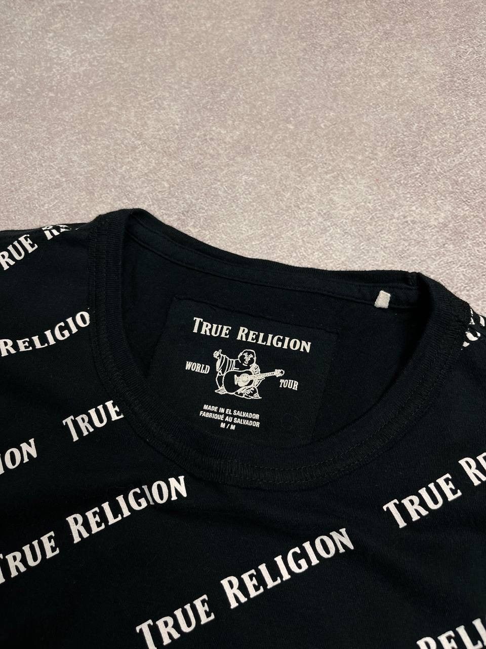 True Religion Vintage True Religion Monogram Boxy T-shirt M Size US M / EU 48-50 / 2 - 4 Thumbnail
