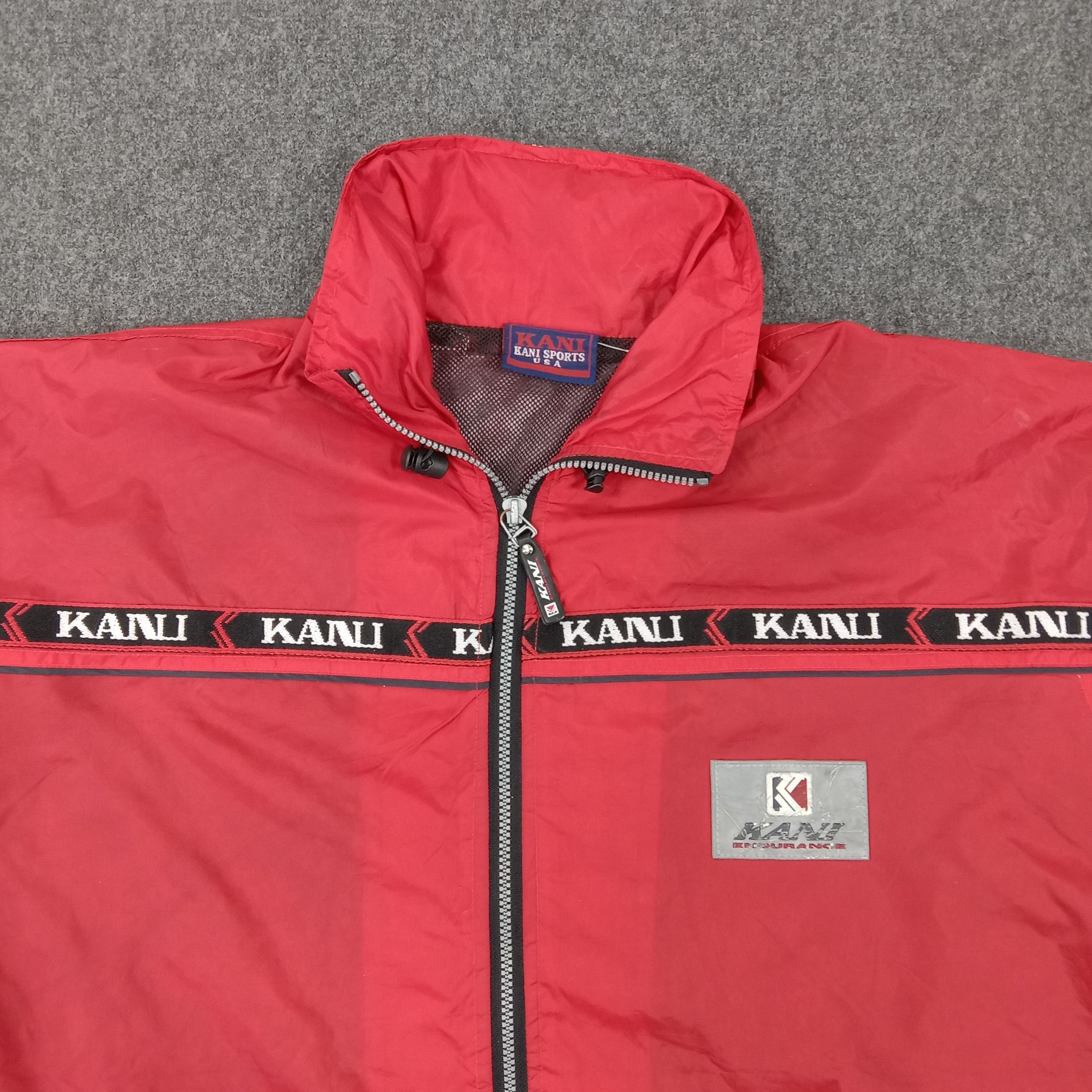 Karl Kani Kani Endurance Sports Style Windbreaker Jacket Size US XXL / EU 58 / 5 - 5 Thumbnail