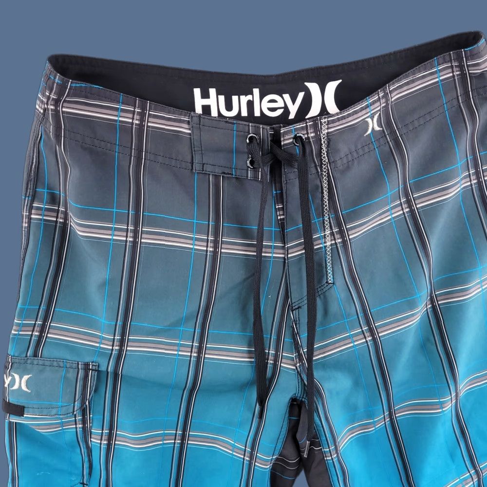 Hurley Hurley Phantom Board Shorts Mens 30 Blue Swim Trunks Bottoms Bathing Suit Size US 30 / EU 46 - 1 Thumbnail