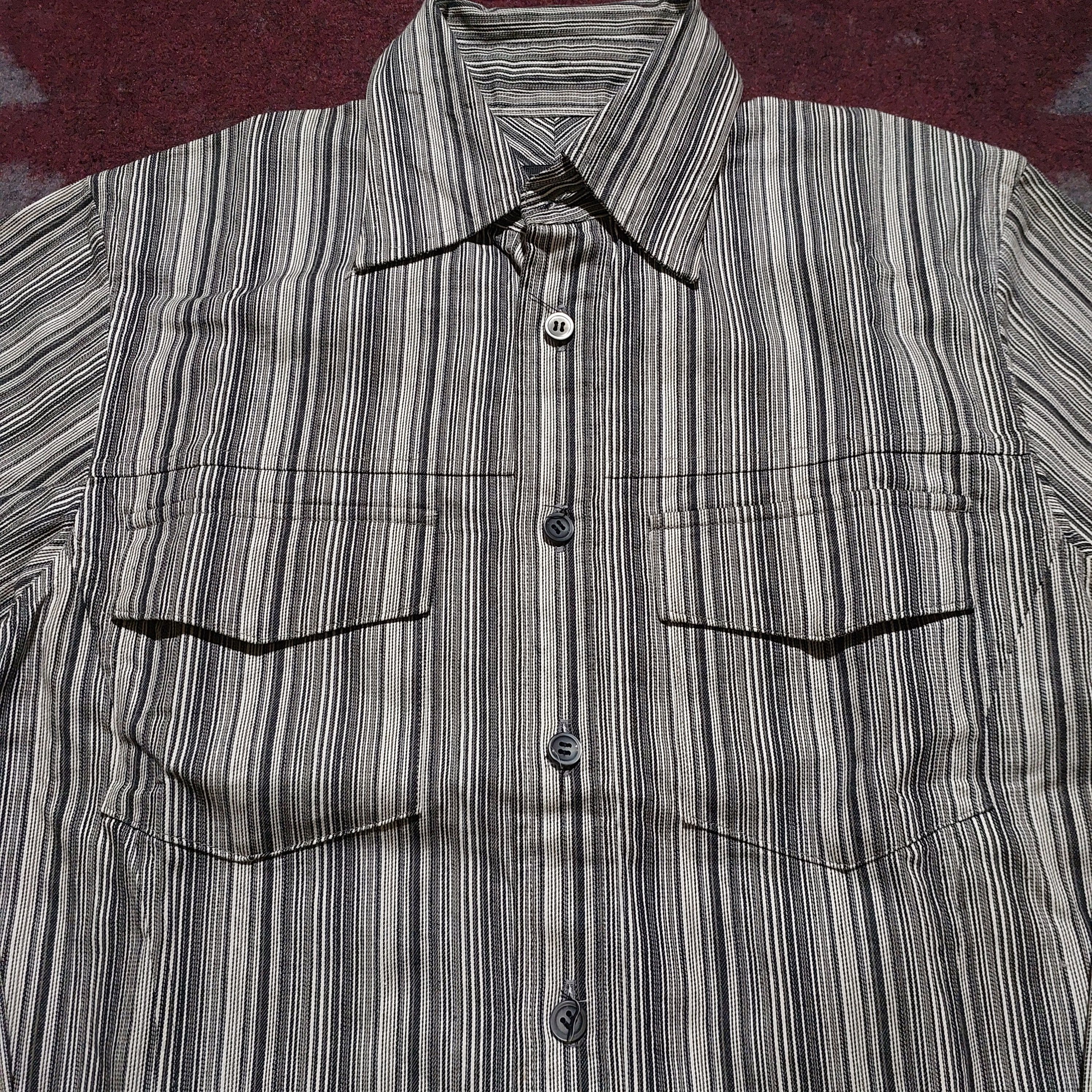 Issey Miyake Tete Homme issey miyake button up L/s shirt Size US M / EU 48-50 / 2 - 5 Thumbnail