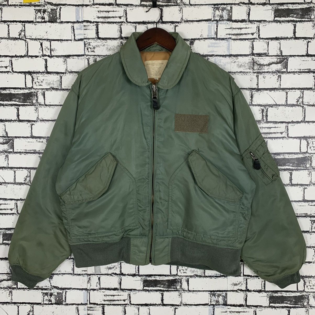 Avirex × Designer Avirex U.S Flight Bomber Jacket Type Cwu 55p Cold Weather Size US M / EU 48-50 / 2 - 1 Thumbnail