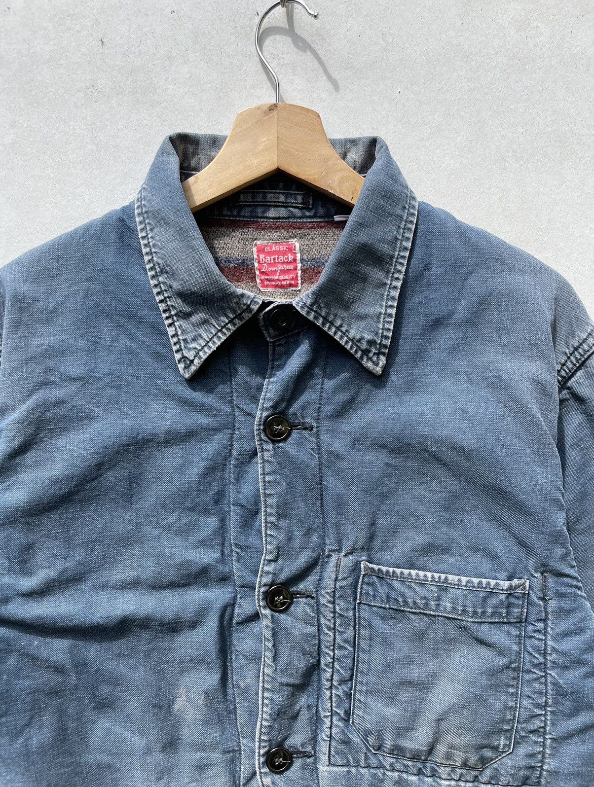 Vintage 🔥Accept Binding Offer🔥 Vintage CLASSIC Bartack Denim Jacket Size US M / EU 48-50 / 2 - 9 Thumbnail