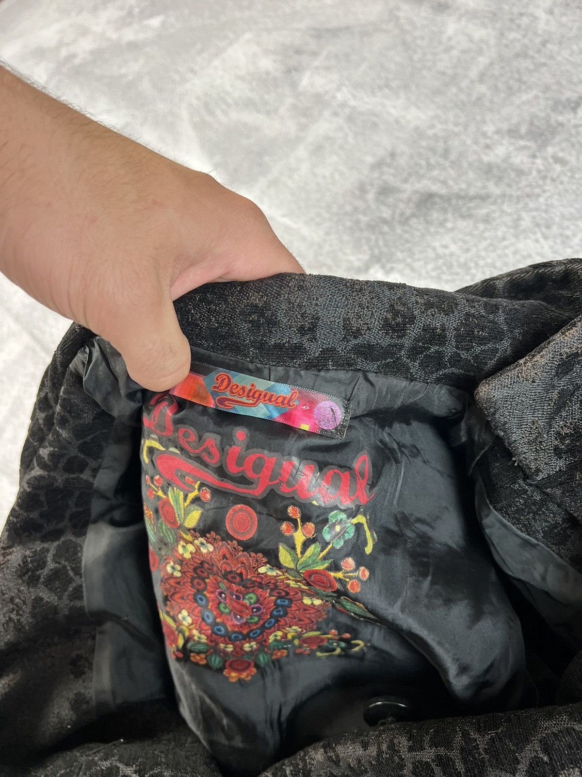 Desigual × Vintage Desigual black luxury coat Size XS / US 0-2 / IT 36-38 - 9 Thumbnail