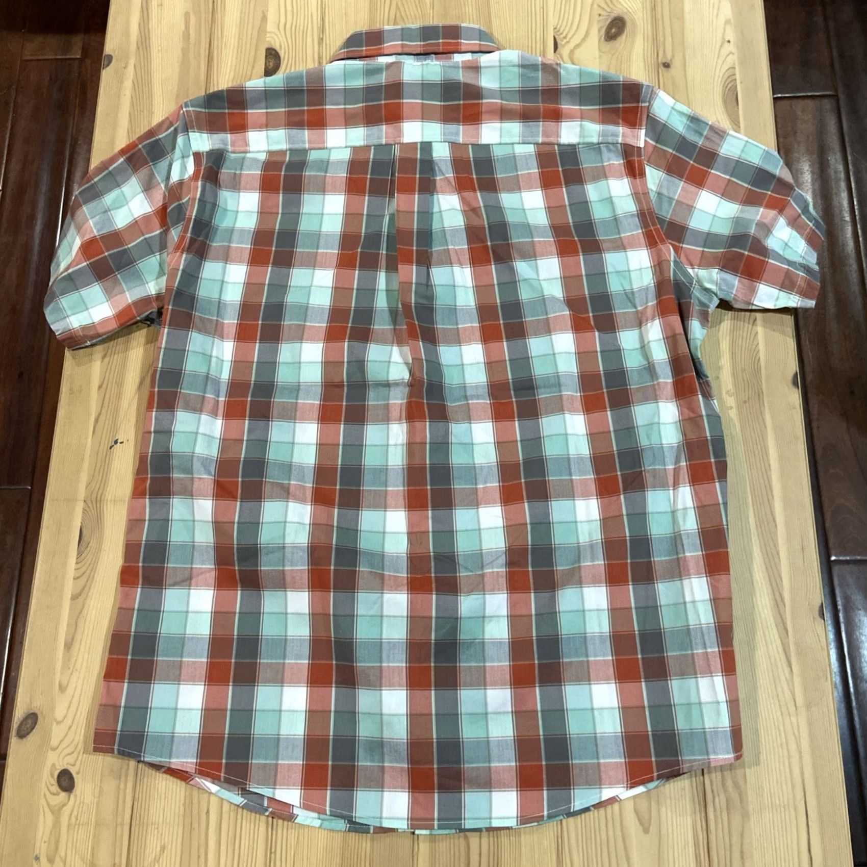 Eddie Bauer Eddie Bauer Shirt Mens Button-Up Plaid Short Sleeve Voyager Flex NWT M Multicolor Size US M / EU 48-50 / 2 - 6 Thumbnail