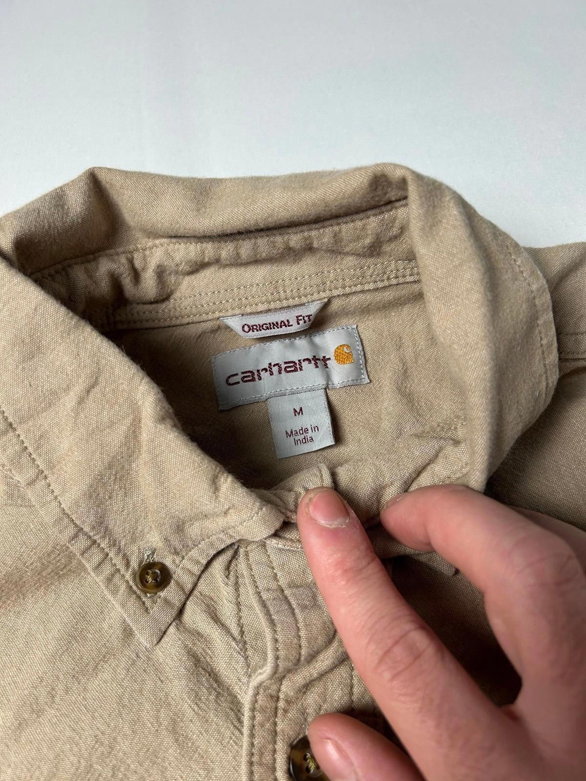 Carhartt Carhartt Pocket Shirt Heavyweight Tan Overshirt Workwear Size US M / EU 48-50 / 2 - 3 Thumbnail