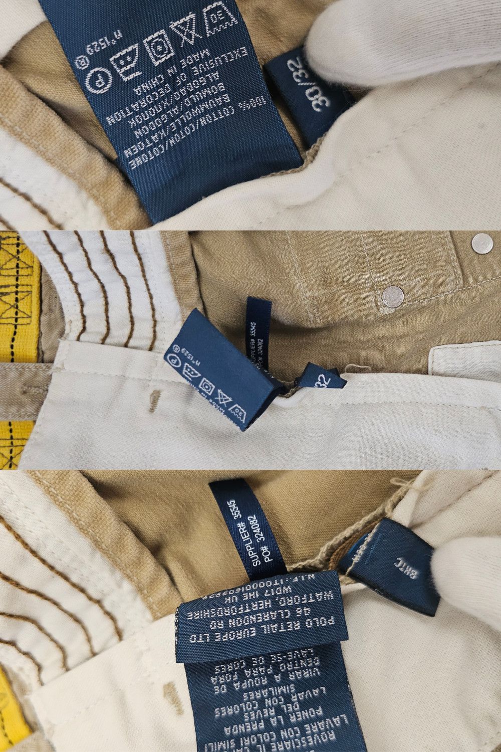 Polo Ralph Lauren Polo RL US-RL “Troop / Paratrooper” Cargo (c. 2007) - 30/32 Size US 30 / EU 46 - 13 Thumbnail