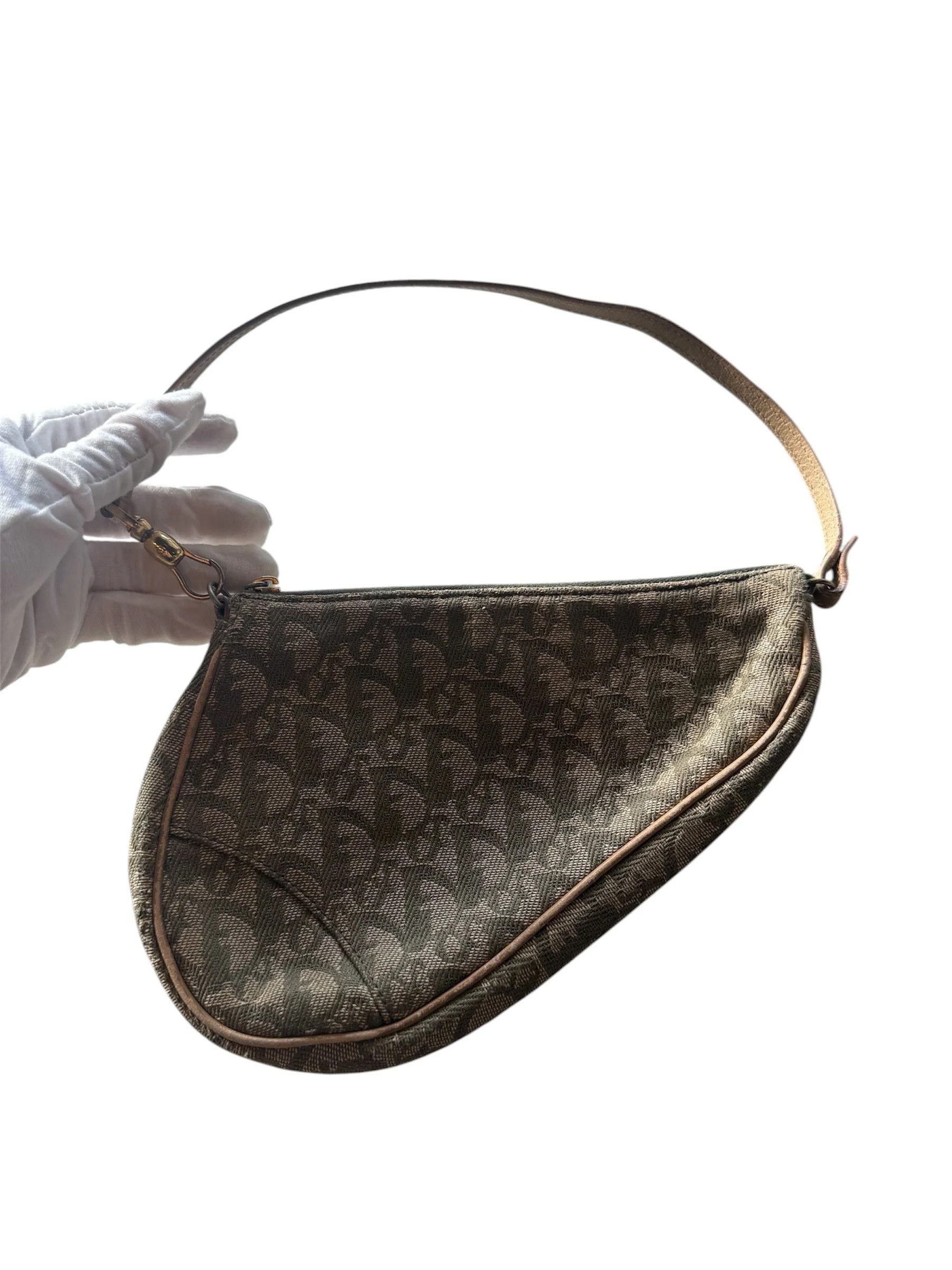 Dior Dior Green Monogram Saddle Size ONE SIZE - 2 Thumbnail