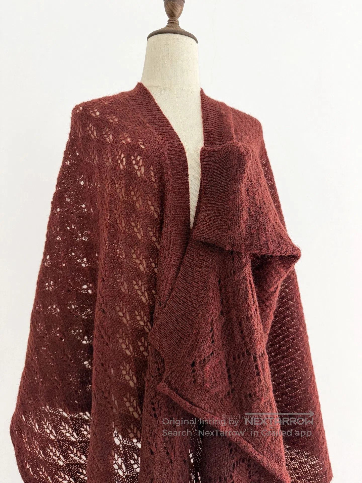 Yohji Yamamoto Yohji Yamamoto Deformable Knit Shawl. Size US M / EU 48-50 / 2 - 7 Thumbnail