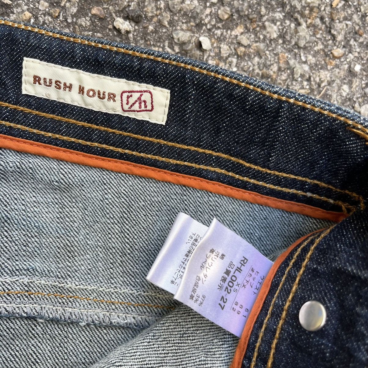 Japanese Brand Flared Japanese Denim Rush Hour Bootcut Pants Size 27" / US 4 / IT 40 - 6 Thumbnail