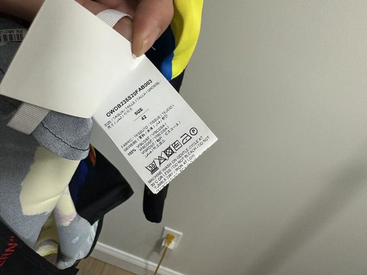 Off-White OFF WHITE PAINTERS BLAZER Size L / US 10 / IT 46 - 9 Thumbnail