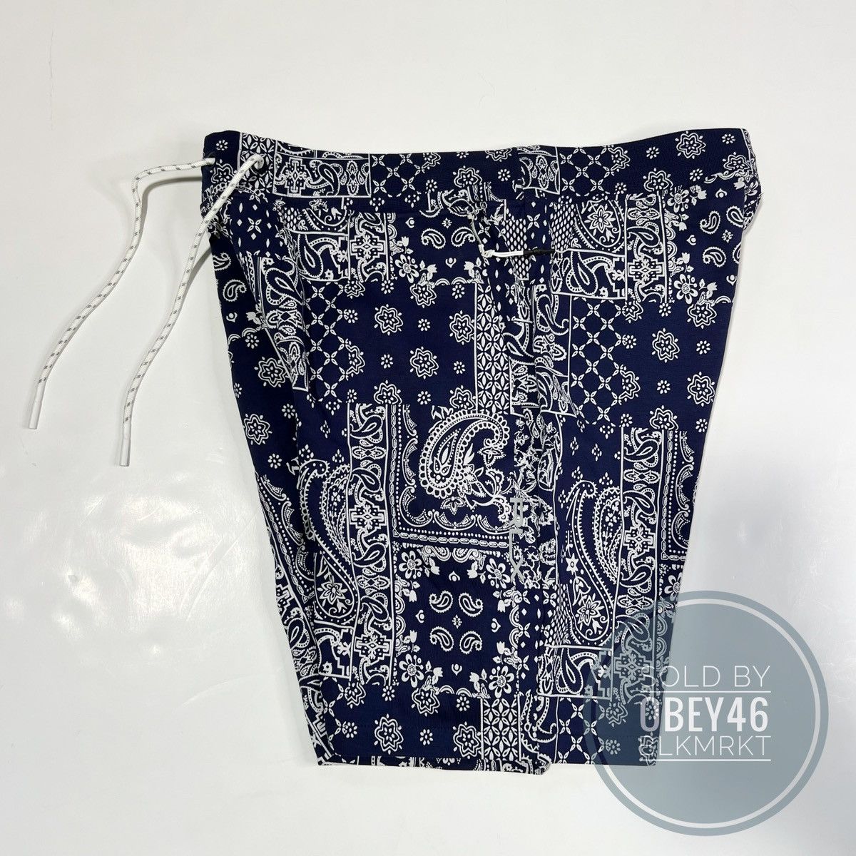 RLX Ralph Lauren Polo RLX Navy Bandana All Over Paisley Print Golf Shorts S Size US 30 / EU 46 - 3 Thumbnail
