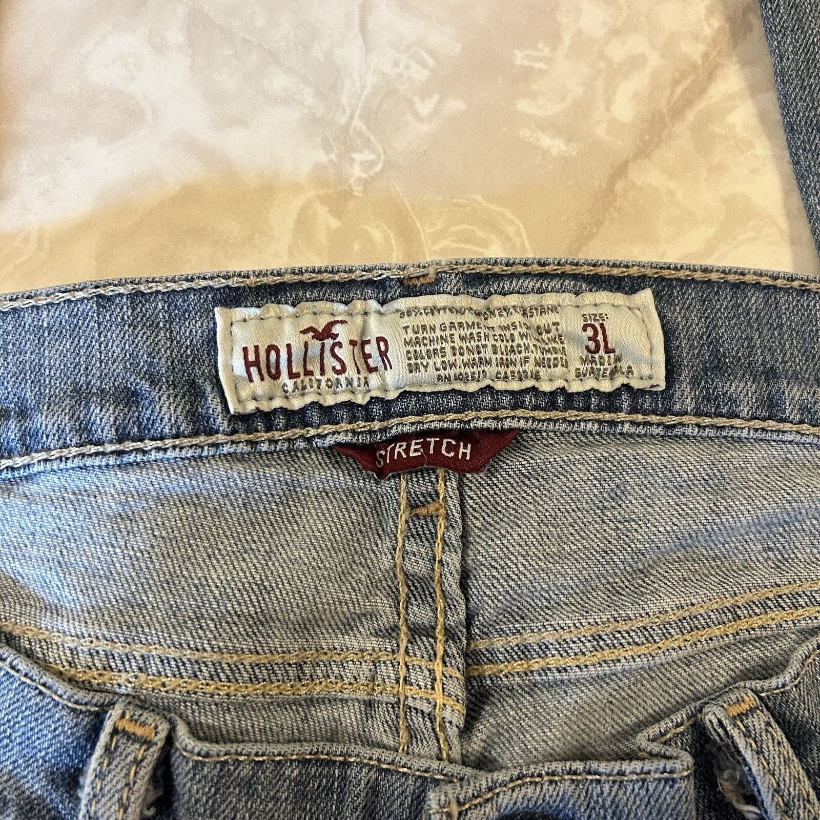 Hollister Hollister Jeans Womens 3 L Stretch Size 34" / US 12 / IT 48 - 4 Thumbnail