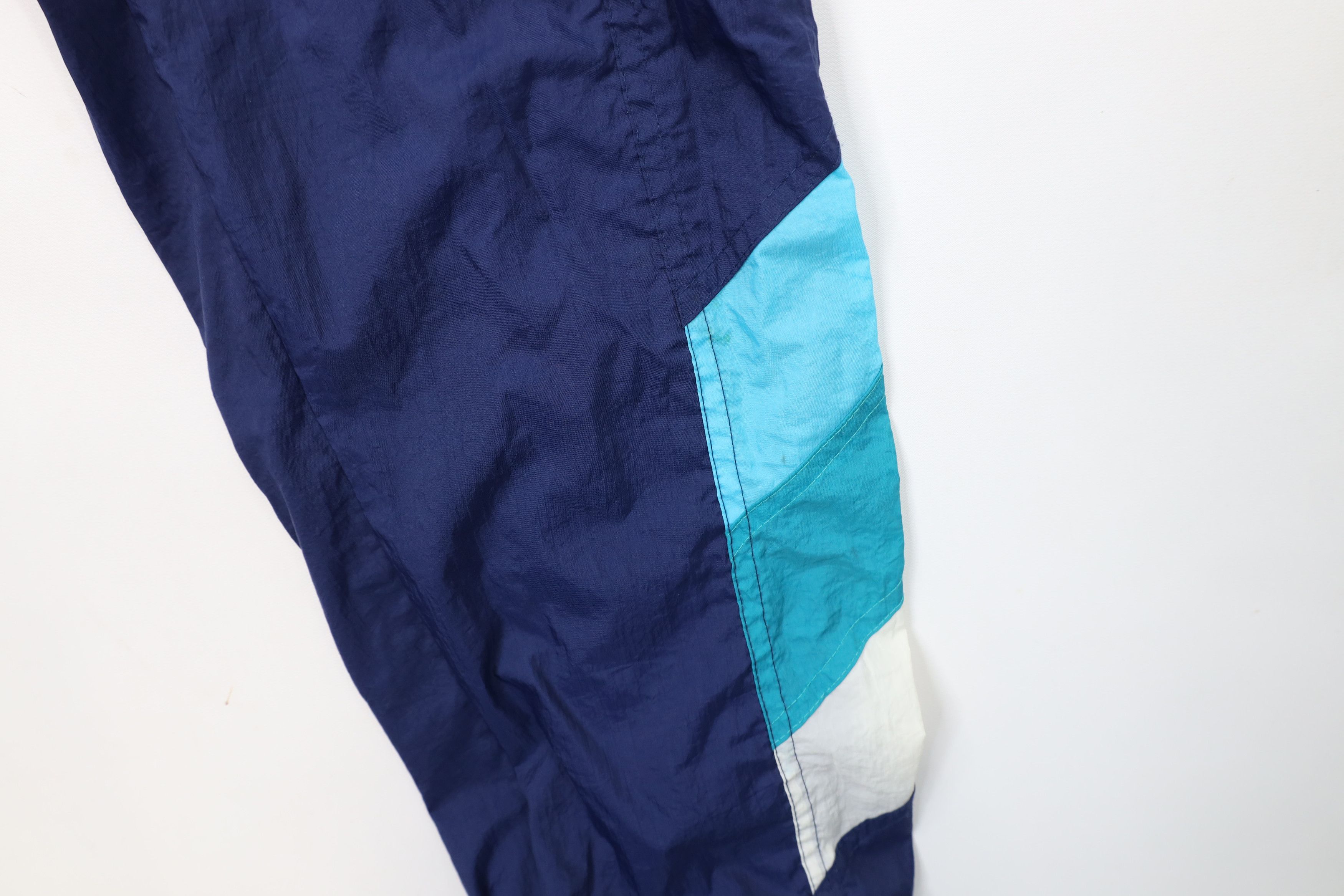 Vintage Vintage 90s Streetwear Block Lined Windbreaker Joggers Pants Size US 34 / EU 50 - 6 Thumbnail