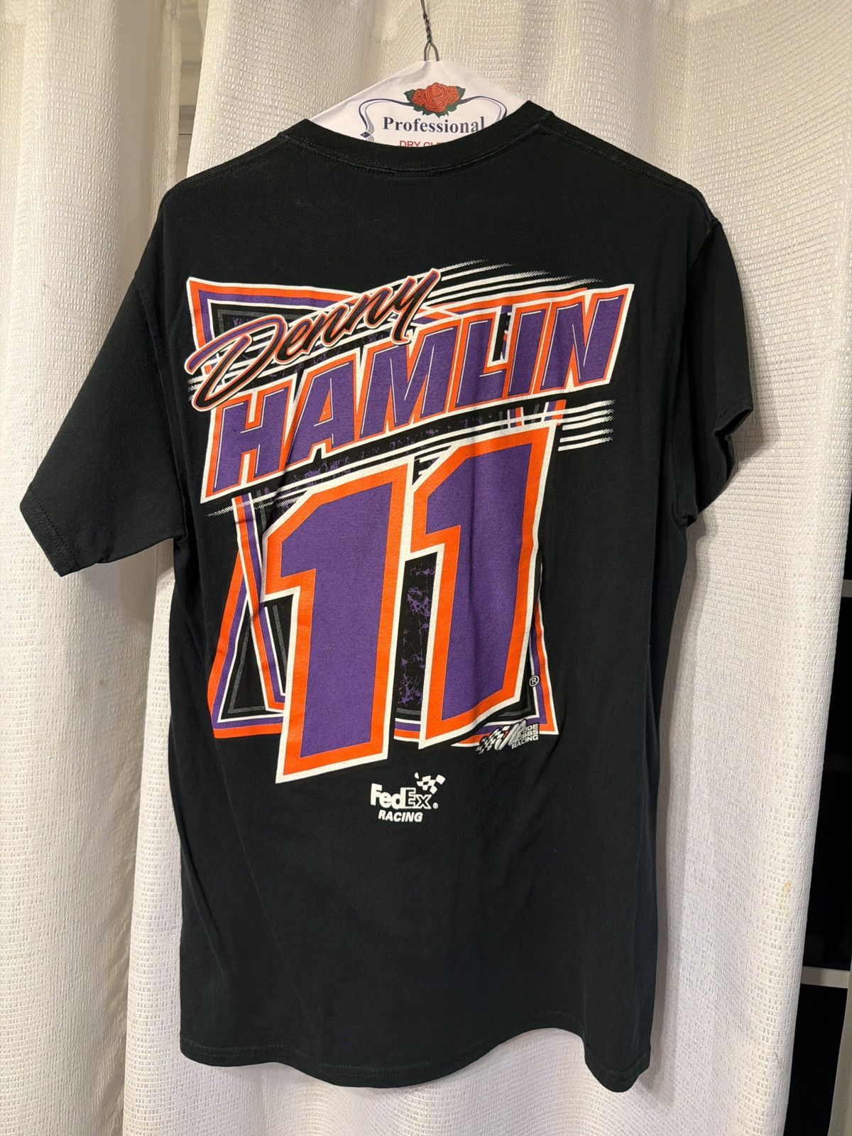 NASCAR DENNY HAMLIN VINTAGE NASCAR T SHIRT Size US M / EU 48-50 / 2 - 3 Thumbnail