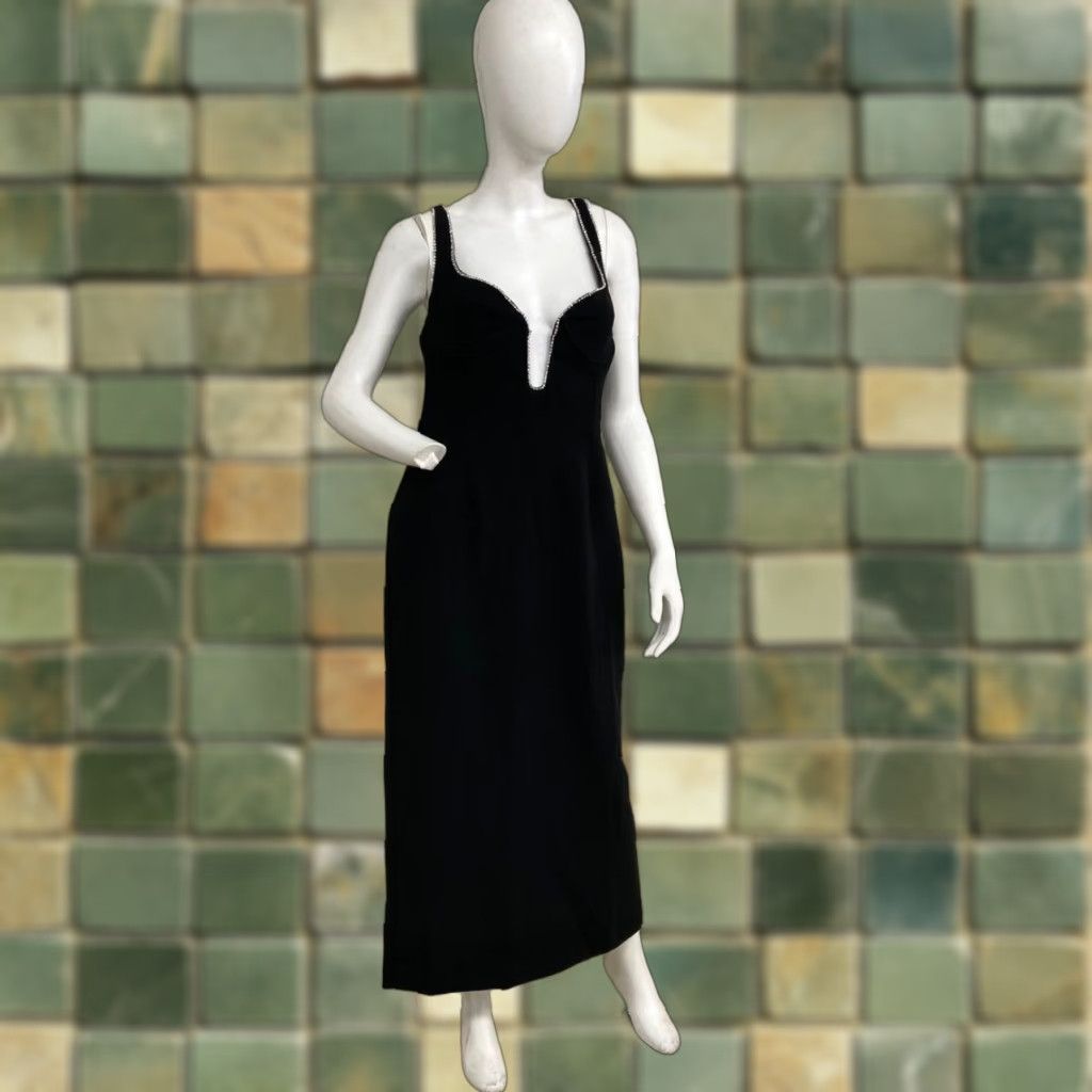 BARDOT Brooklyn Diamonte Midi Dress Women's Size 8 Black - 59009DB MIDI  Dress Formal Party/Cocktail Sleeveless