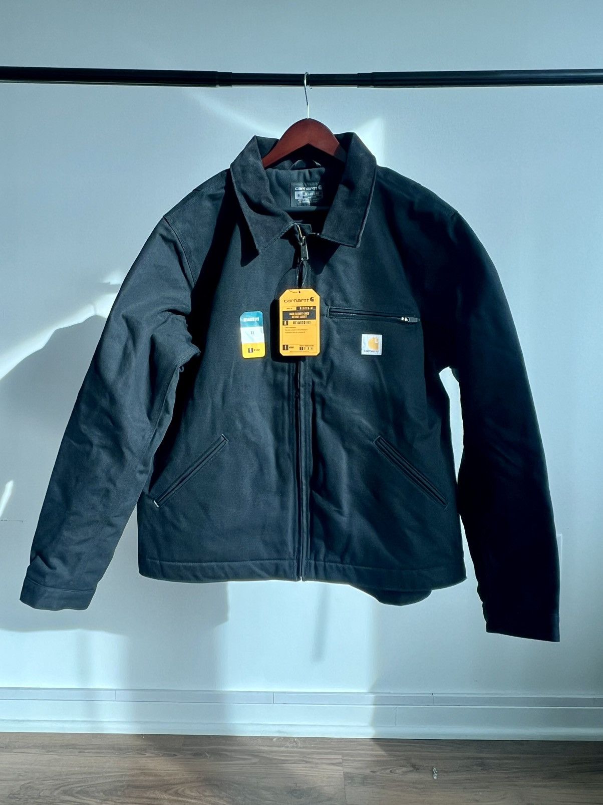 Carhartt Blacked Out Detroit Jacket Chrysler x Carhartt | Grailed