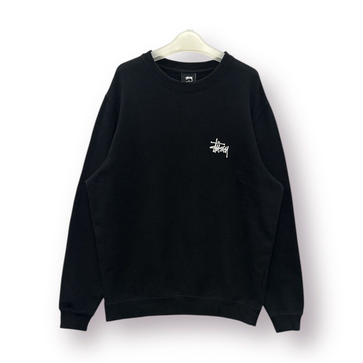 Stussy 🔥 VINTAGE STUSSY BACKHIT LOGO SPELLOUT STREETWEAR SWEAT - S Size US S / EU 44-46 / 1 - 2 Thumbnail