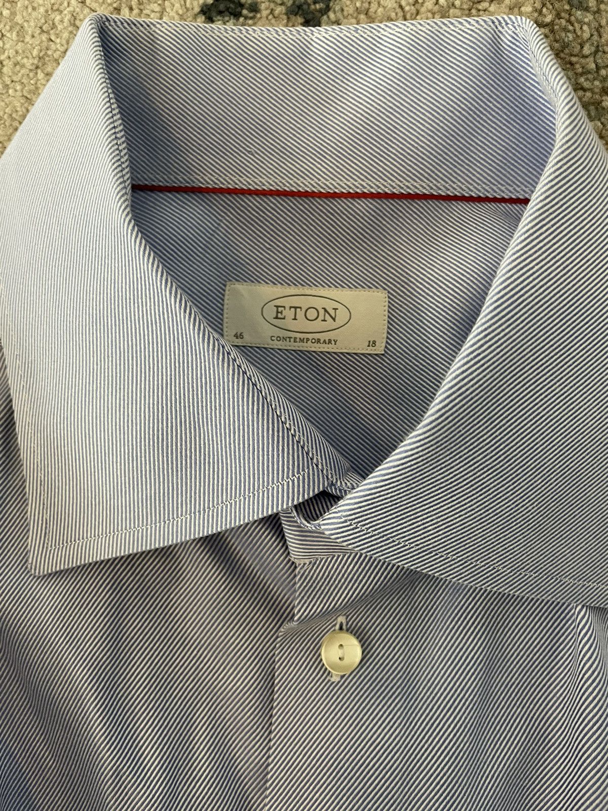Eton Contemporary Fit French Cuff Shirt Size US XXL / EU 58 / 5 - 8 Thumbnail