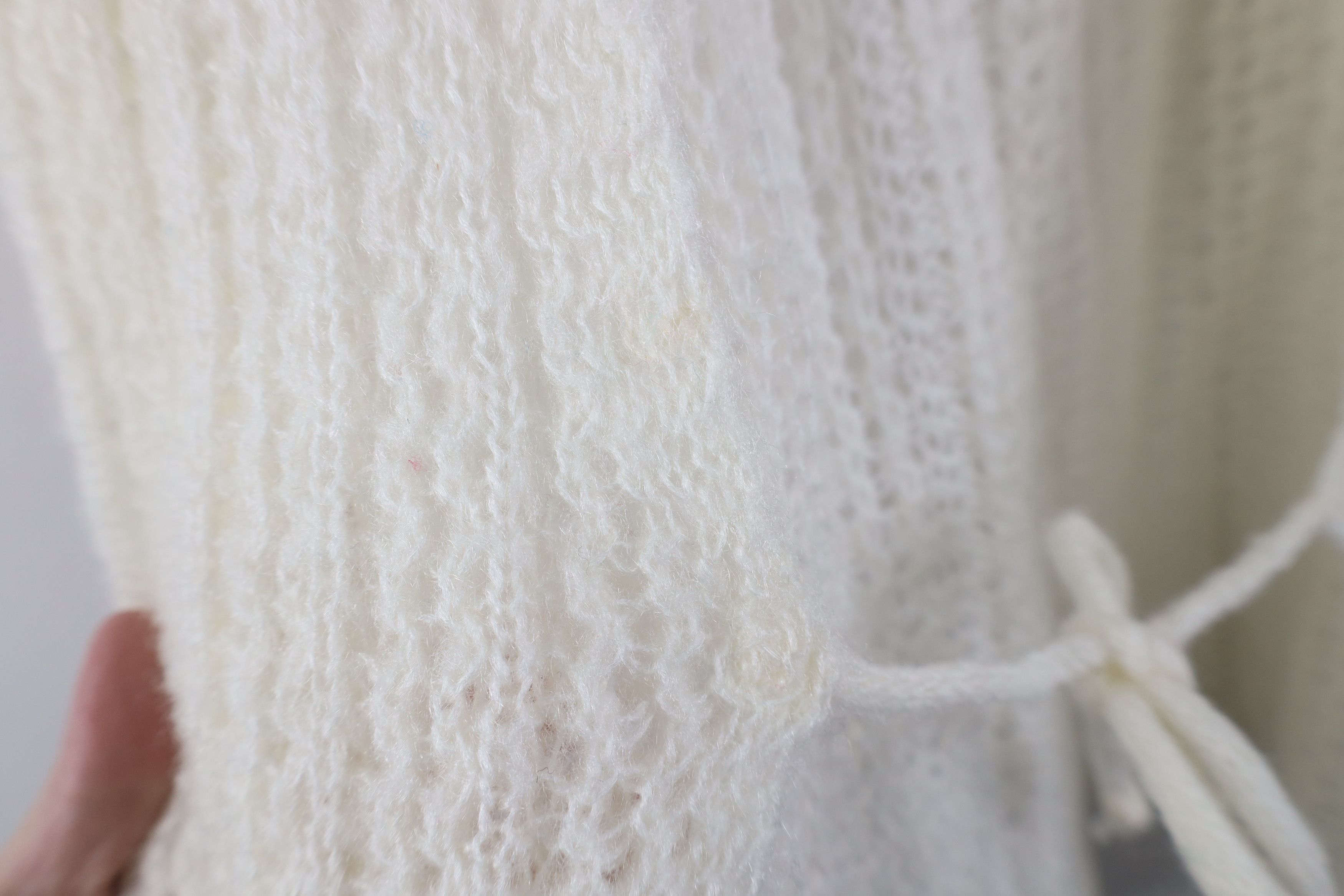 Vintage Vintage 60s 70s Streetwear Crochet Knit Sweater Vest Size M / US 6-8 / IT 42-44 - 5 Thumbnail